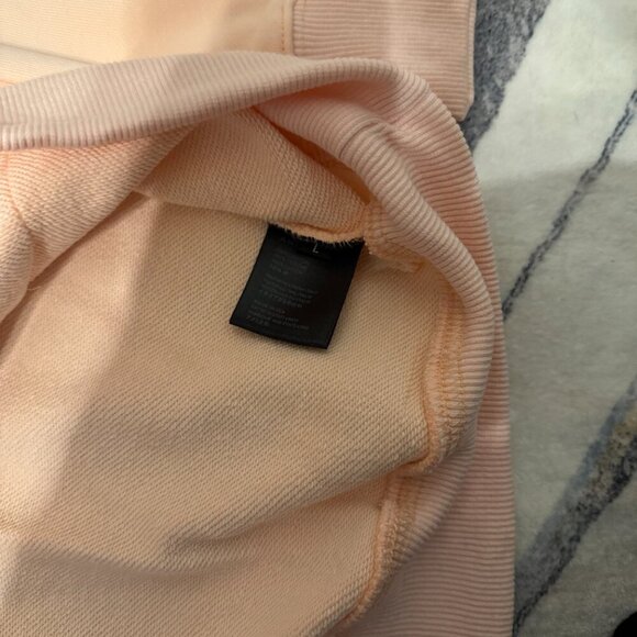 Amiri Pink Ripped Logo Hoodie Pullover Men’s Size Large - Picture 3 of 5